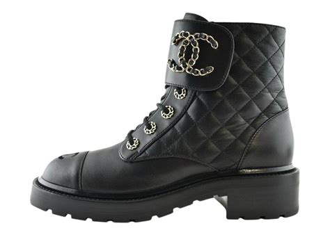 chanel black quilted|chanel quilted boots.